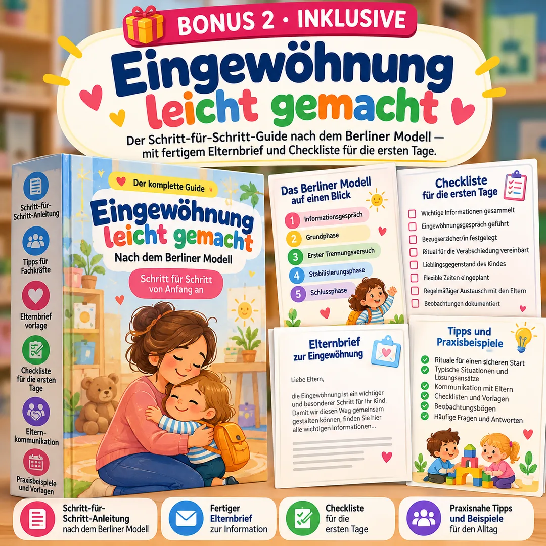 Bonus: Eingewöhnung leicht gemacht
